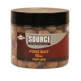 Dynamite Baits-The Source Food Bait Pop-ups-Bruin-15mm-Hengelsport De Goeie Vangst