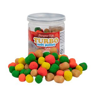 Energofish - Turbo Soft Pellet Long Life Tutti Frutti 60gr - Hengelsport De Goeie Vangst