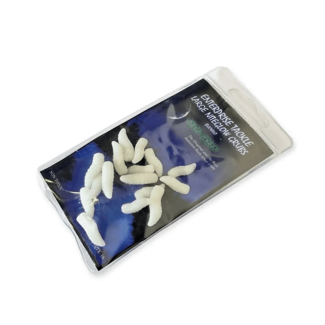 Enterprise Tackle - Niteglow Grubs Neon Green Drijvend - Hengelsport De Goeie Vangst