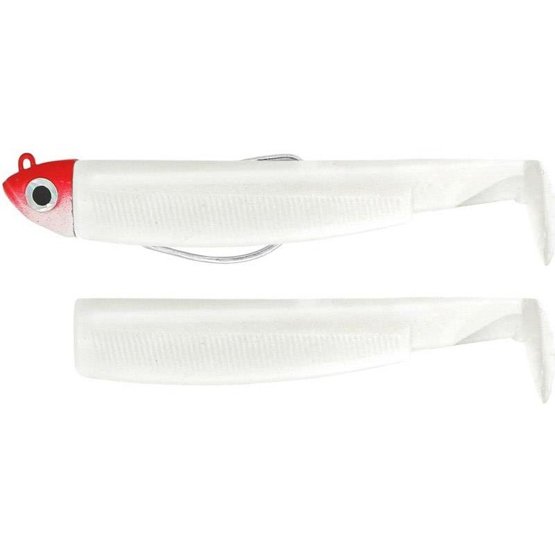 Fiiish-Black Minnow Shore Combo + Body-No. 1 (70) - 3g-White/Red Head-Hengelsport De Goeie Vangst