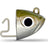 Fiiish-Black Minnow Shore Jigheads-Khaki-No. 4 (140) - 20g-Hengelsport De Goeie Vangst