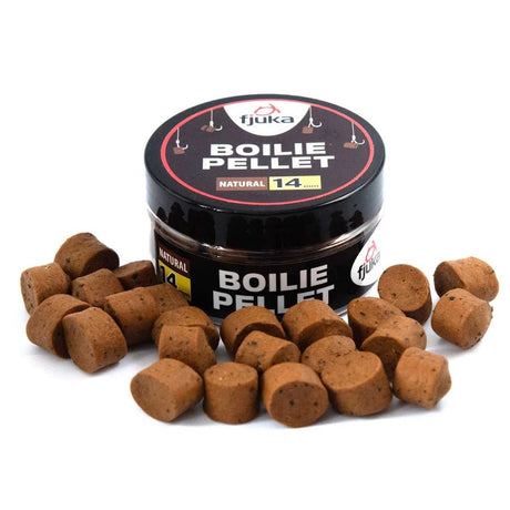 Fjuka - Boilie Pellet | 14mm | Natural - Hengelsport De Goeie Vangst