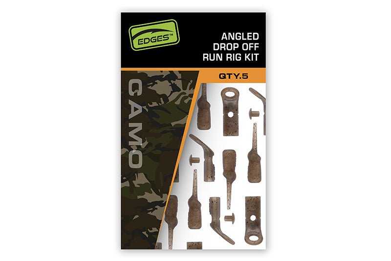 Fox Carp - Edges Camo Angled Drop Off Run Rig Kit - CAC982 - Hengelsport De Goeie Vangst