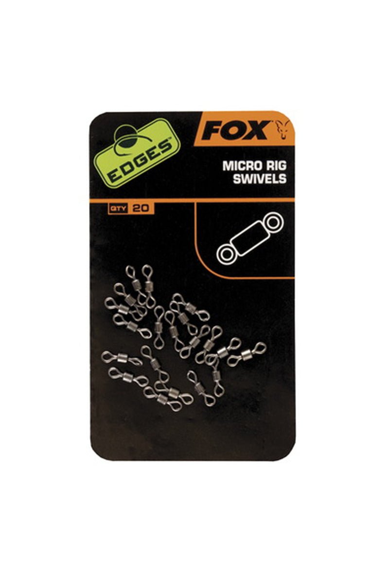 Fox Carp - Edges Micro Rig Swivels - CAC956 - Hengelsport De Goeie Vangst
