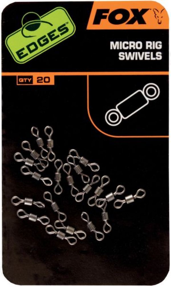 Fox Carp - Edges Micro Rig Swivels - Hengelsport De Goeie Vangst
