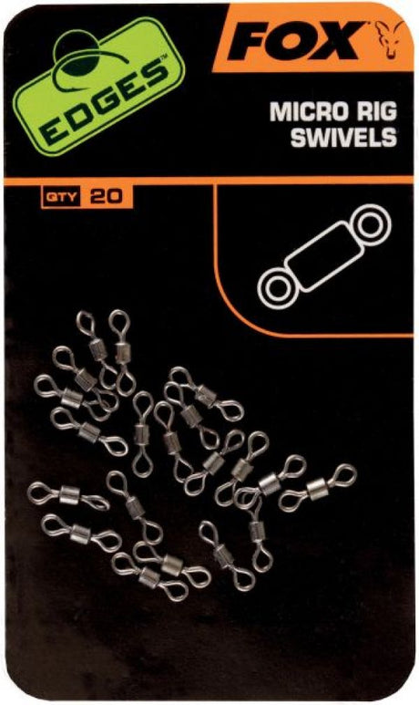 Fox Carp - Edges Micro Rig Swivels - Hengelsport De Goeie Vangst
