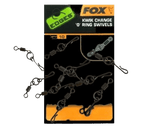 Fox Carp-Edges Kwik Change 'O' Ring Swivels-10 - Hengelsport De Goeie Vangst