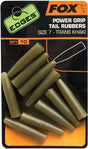 Fox Carp - Edges Power Grip Tail Rubbers - Hengelsport De Goeie Vangst