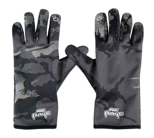 Fox Rage - Thermal Camo Gloves - Hengelsport De Goeie Vangst