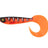 Fox Rage-Ultra UV Pro Grubs-8cm-UV Red Wake-Hengelsport De Goeie Vangst