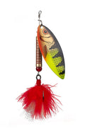 Fox Rage-Ultra UV Spinners-Maat 3-UV Hot Perch-Hengelsport De Goeie Vangst