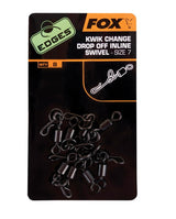 Fox Carp-Edges Kwik Change Drop Off Inline Swivel-7 - Hengelsport De Goeie Vangst