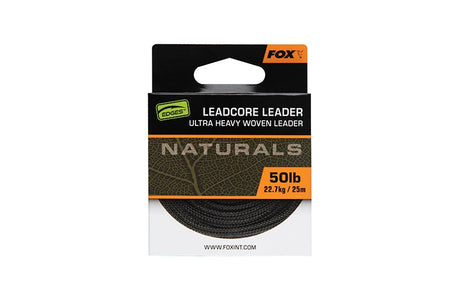 Fox Carp - Edges Naturals Leadcore Leader - Hengelsport De Goeie Vangst