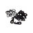 Fox Rage-Predator Deadbait Casting Clips-Zwart - Hengelsport De Goeie Vangst