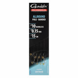 Gamakatsu-Allround Pole Banded Barbless Onderlijnen-H10 0.15mm 15cm - Hengelsport De Goeie Vangst