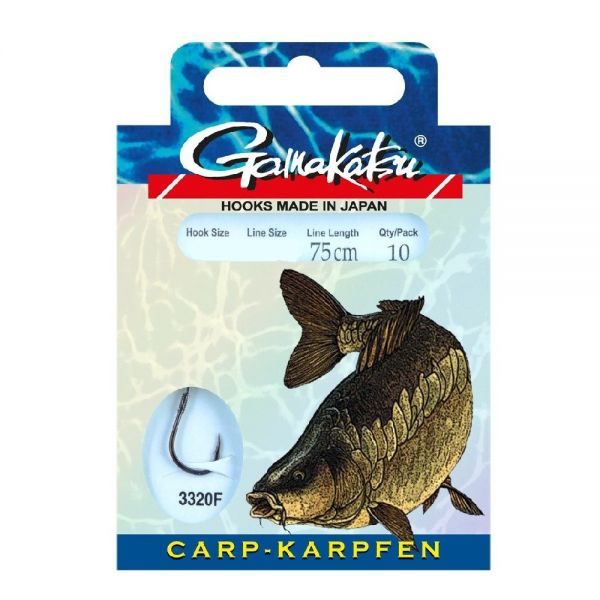 Gamakatsu - Carp LS - 3320 Zwart - Hengelsport De Goeie Vangst
