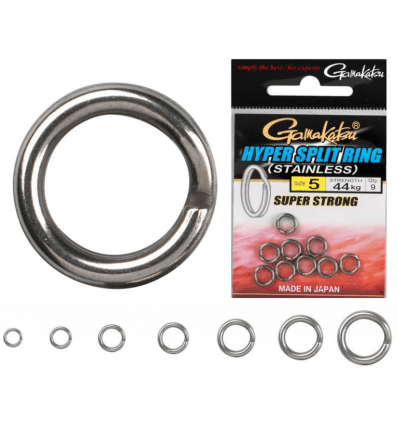 Gamakatsu - Hyper Split Ring - Hengelsport De Goeie Vangst