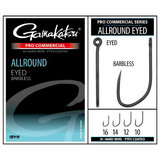 Gamakatsu-Pro Commercial Allround Eyed A1 PTFE Barbless-10 - Hengelsport De Goeie Vangst