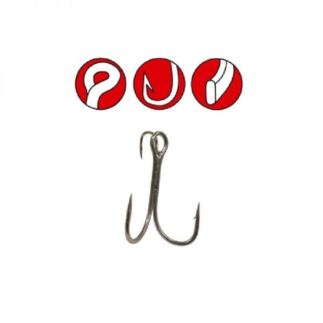 Gamakatsu - Twinex Treble Nickel - Hengelsport De Goeie Vangst