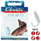 Gamakatsu-Trout LS-3610 Spiral | 60cm-4-0.25mm-Hengelsport De Goeie Vangst