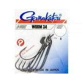 Gamakatsu-Worm 34 Haken-2/0 - Hengelsport De Goeie Vangst