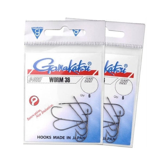 Gamakatsu - Worm 36 Haken - Hengelsport De Goeie Vangst