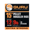 Guru - 15" Pellet Waggler Rigs - Hengelsport De Goeie Vangst