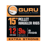 Guru-15" Pellet Waggler Rigs-Haak 16 - 0.19mm - Hengelsport De Goeie Vangst
