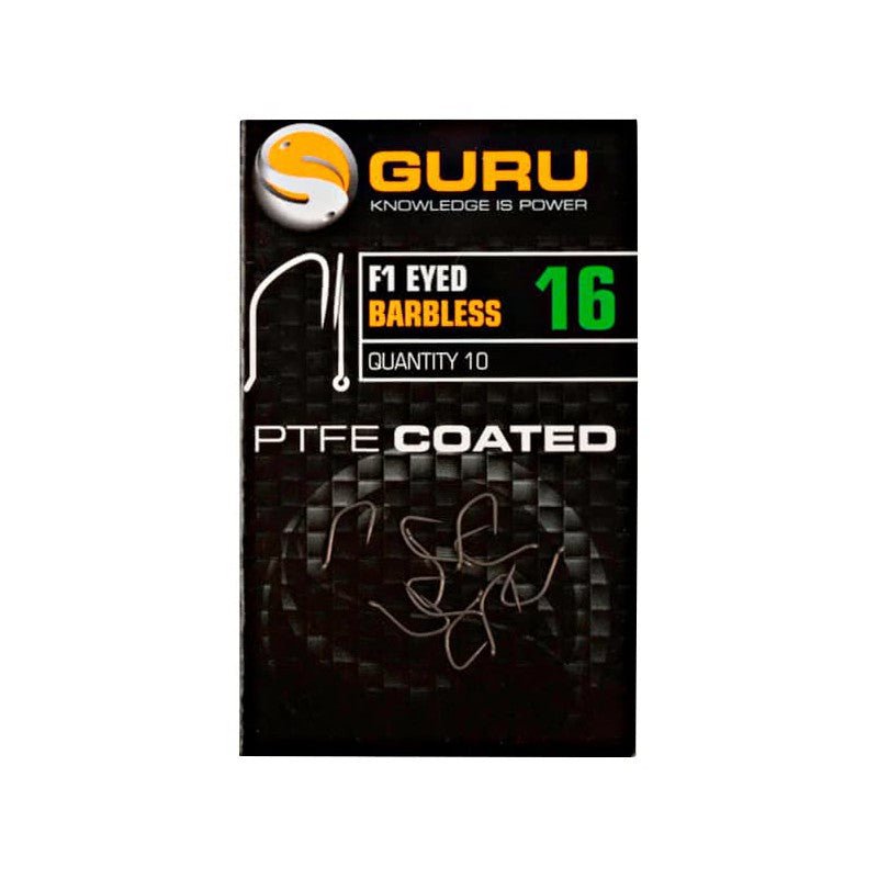 Guru - F1 Eyed Barbless Haak - Hengelsport De Goeie Vangst