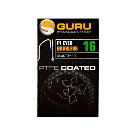 Guru - F1 Eyed Barbless Haak - Hengelsport De Goeie Vangst