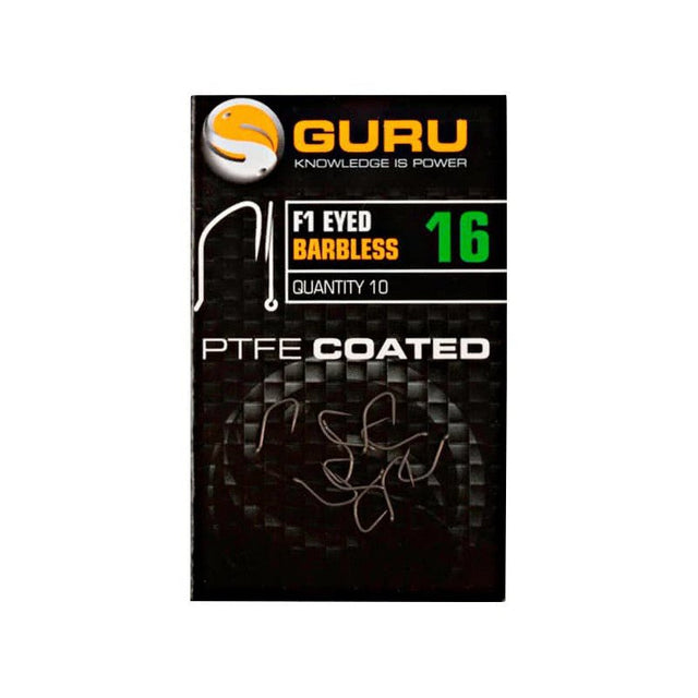 Guru - F1 Eyed Barbless Haak - Hengelsport De Goeie Vangst