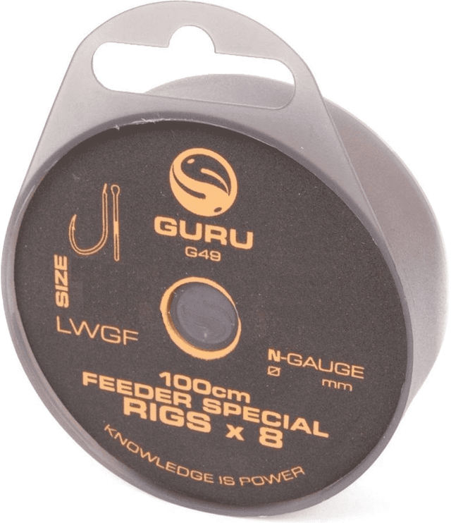 Guru - Feeder Special Rigs Lwgf 100cm - Hengelsport De Goeie Vangst
