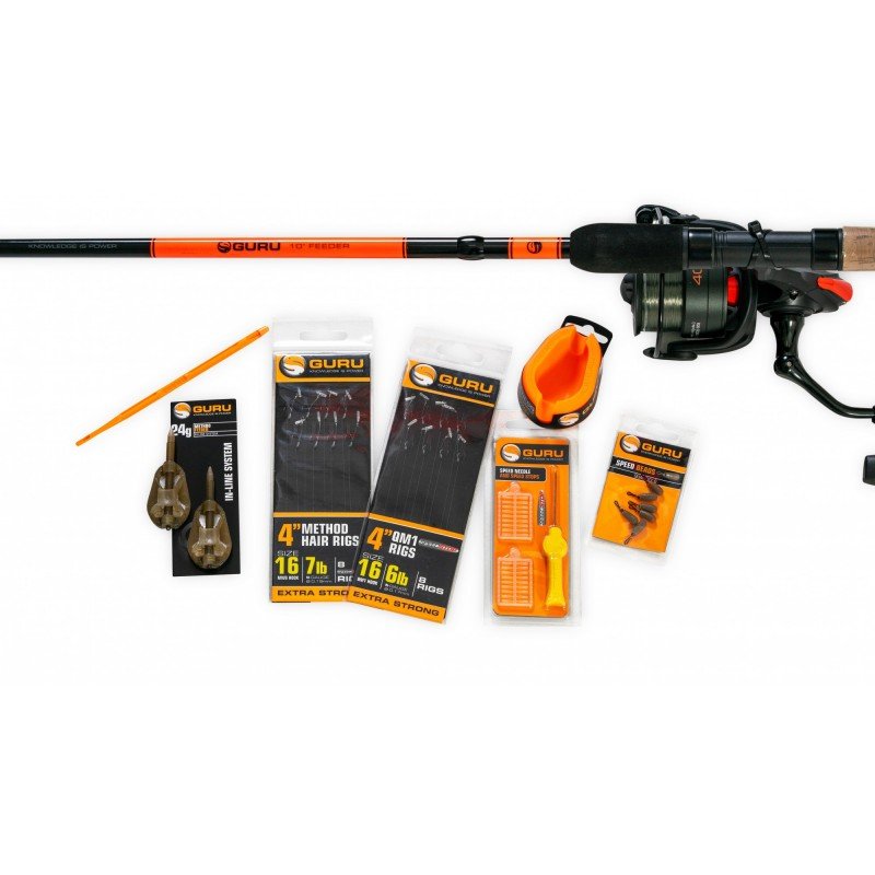 Guru - Feederhengel Met Molen Combo 10FT - Hengelsport De Goeie Vangst
