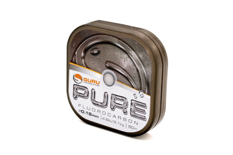 Guru-Pure Fluorocarbon | 50m-0.12mm / 1.20kg - De Goeie Vangst