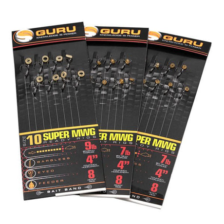 Guru - SMWG Bait Band Rigs 4" - Hengelsport De Goeie Vangst