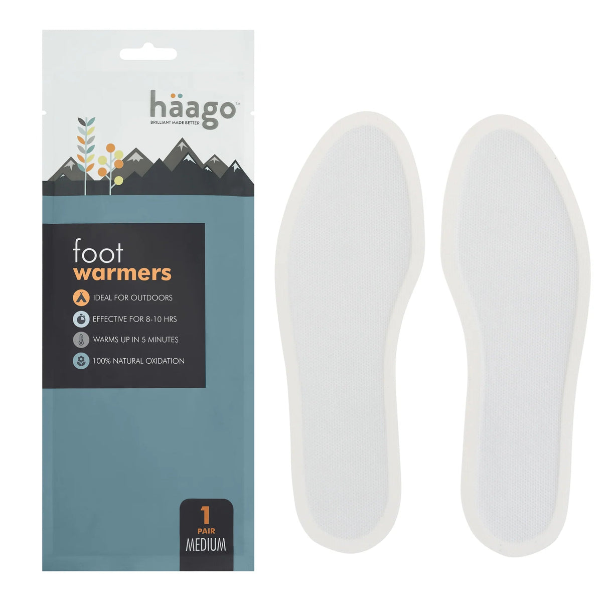 Häago - Häago Insole Voetenwarmer | 1 Paar - Hengelsport De Goeie Vangst