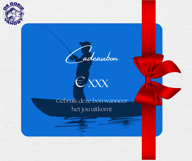 Hengelsport De Goeie Vangst - Cadeaubon De Goeie Vangst - Hengelsport De Goeie Vangst