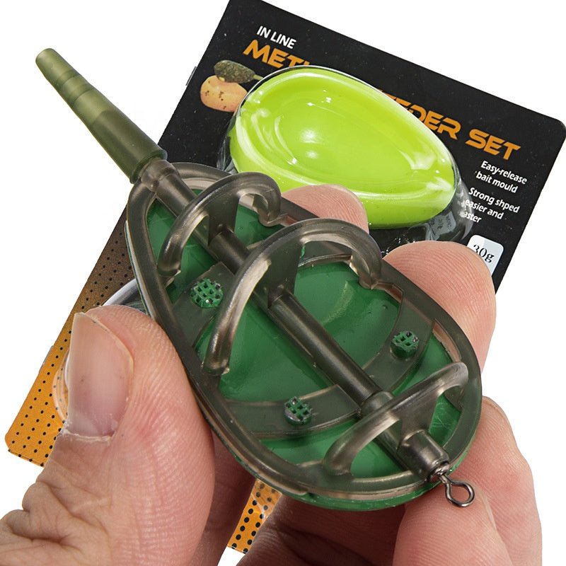 Hengelsport De Goeie Vangst - Inline Method Feeder Set – 3x20g (incl. mal) -  - Hengelsport De Goeie Vangst