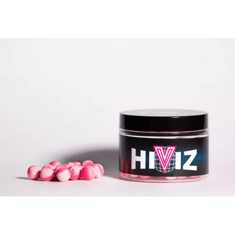 Hiviz-Hiviz Spicy Garlic Pop-ups-roze/ wit-10mm-Hengelsport De Goeie Vangst