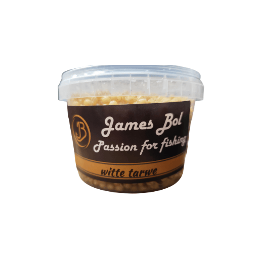James Bol - Gekookte Witte Tarwe | 0.4kg - Hengelsport De Goeie Vangst