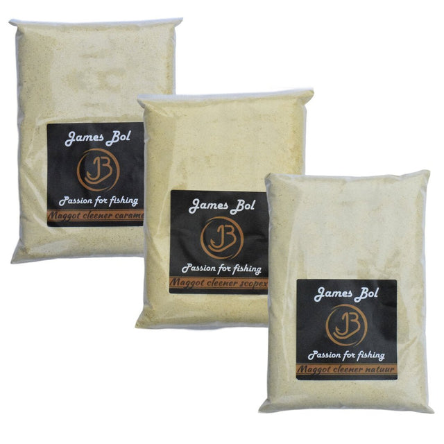 James Bol - Maggot Cleaner | 1kg - Hengelsport De Goeie Vangst