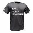 Jenzi - Eat Sleep Go Fishing T-Shirt - Hengelsport De Goeie Vangst