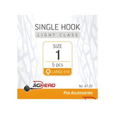 Jighead - Single Hooks Light Class AT - 20 - JH-SHLC-AT20-1 - Hengelsport De Goeie Vangst