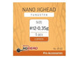 Jighead-Tungsten Nano Jighead-Copper-12 0.35g-De Goeie Vangst