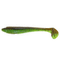Keitech-Swing Impact Fat-8.5cm-Green Pumpkin / Chartreuse-Hengelsport De Goeie Vangst