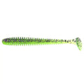 Keitech-Swing Impact-2.5" / 6.4cm-Purple Chartreuse-Hengelsport De Goeie Vangst