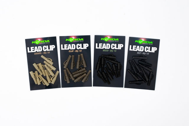Korda-Lead Clips-Clay - De Goeie Vangst