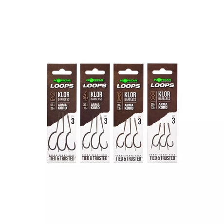Korda - Loop Rigs Klor Barbless - Hengelsport De Goeie Vangst