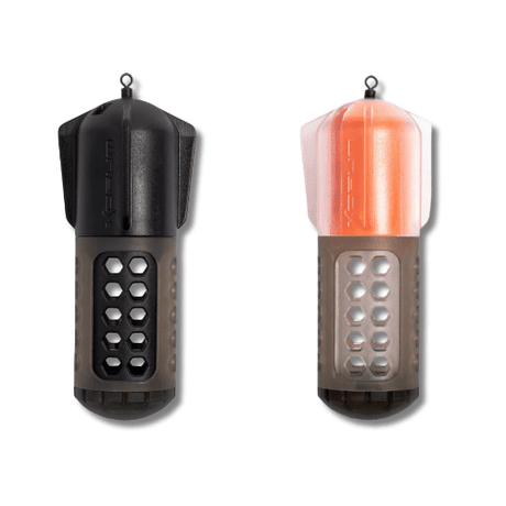 Korum-Floating Window Combi Feeder-Black Top - De Goeie Vangst
