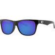 Lenz - Laxa Acetate Sunglasses Black W/gun Blue Mirror Lens - Hengelsport De Goeie Vangst